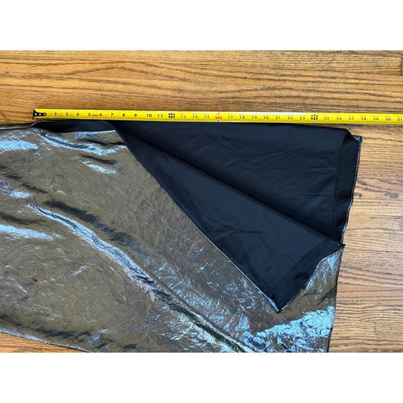 House Of Harlow X Revolve Silver Metallic Y2K Maxi Slip Dress Women's Size Small - Picture 10 of 11